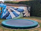 Trampoline inbouw, Ophalen, Gebruikt