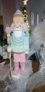 Deco Père Noël bonbon en pierre +- 60 cm, Divers, Enlèvement ou Envoi, Comme neuf