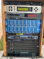 2 soundcraft MH3 mengtafels met outboard, Muziek en Instrumenten, Mengpanelen, Ophalen, Zo goed als nieuw