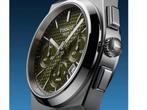 Tissot PRX Chrono automatic speciale groene dial, Staal, Staal, Polshorloge, Nieuw