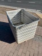 Grote aluminium bak op wielen, rolbak, Doe-het-zelf en Bouw, Kratten en Dozen, Ophalen, Gebruikt, 60 cm of meer, Bak of Kist