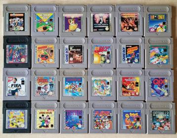 Lot 24 Originele Nintendo Game Boy Games ( Gameboy Spellen ) beschikbaar voor biedingen