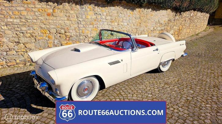 Ford Thunderbird | 1956 | Route 66 Auctions, Auto's, Oldtimers, Bedrijf, Te koop, Ford, Benzine, Overige carrosserie, Handgeschakeld
