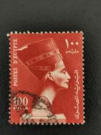 Egypte 1953 - Koningin Nefertiti, Egypte, Ophalen of Verzenden, Gestempeld