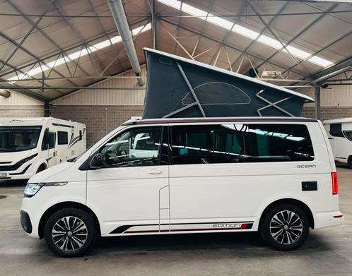 Volkswagen T6.1 California Bulli ocean Edition  versie 199pk, Caravans en Kamperen, Mobilhomes, Bedrijf, tot en met 4, Volkswagen
