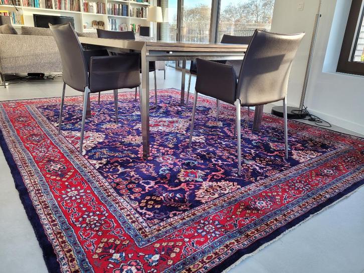 Perzisch handgeknoopt Kerman tapijt, Antiek en Kunst, Antiek | Tapijten, Tafelkleden en Textiel, Ophalen