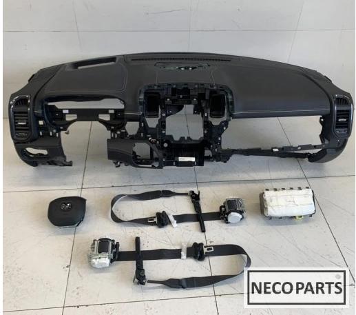 AIRBAGSET COMPLEET DODGE RAM V LIMITED 22- AIRBAG, Auto-onderdelen, Carrosserie, Bumper, Dodge, Gebruikt, Ophalen of Verzenden