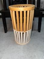 Bougeoir Casa bois et blanc, Enlèvement ou Envoi, Chandelier, Neuf, Moins de 25 cm