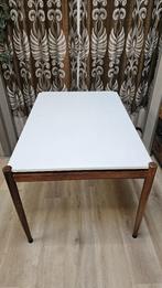 Vintage eettafel jaren 60/70, Ophalen, Gebruikt, Vintage, Vijf personen of meer