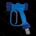 RVS Spuitpistool Blauw met Swivel, Auto diversen, Verzenden