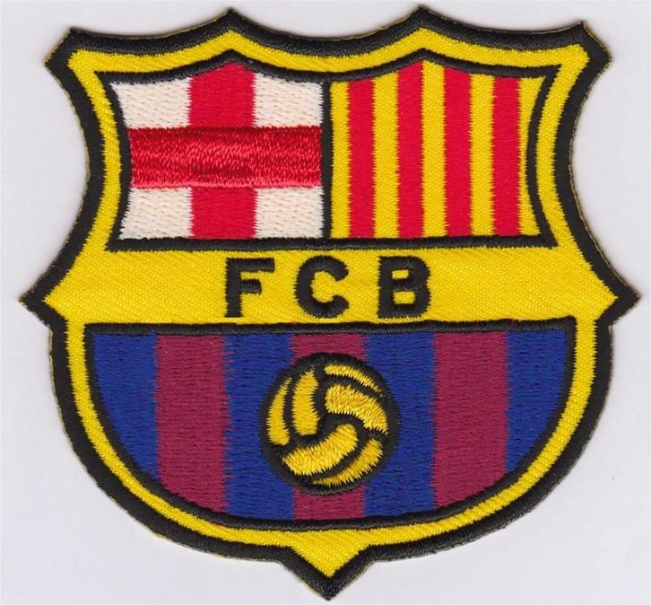 FC Barcelona stoffen opstrijk patch embleem, Verzamelen, Sportartikelen en Voetbal, Nieuw, Verzenden
