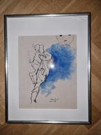 Uniek werk  Lucebert  Gesigneerd en Gedateerd  mei 1968  Afm, Antiek en Kunst, Ophalen