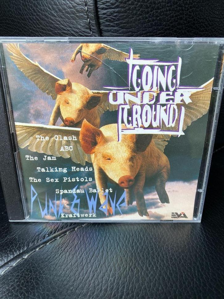 Going Underground  Punk & Wave 2CD, Cd's en Dvd's, Cd's | Pop, Zo goed als nieuw, 1980 tot 2000, Ophalen of Verzenden