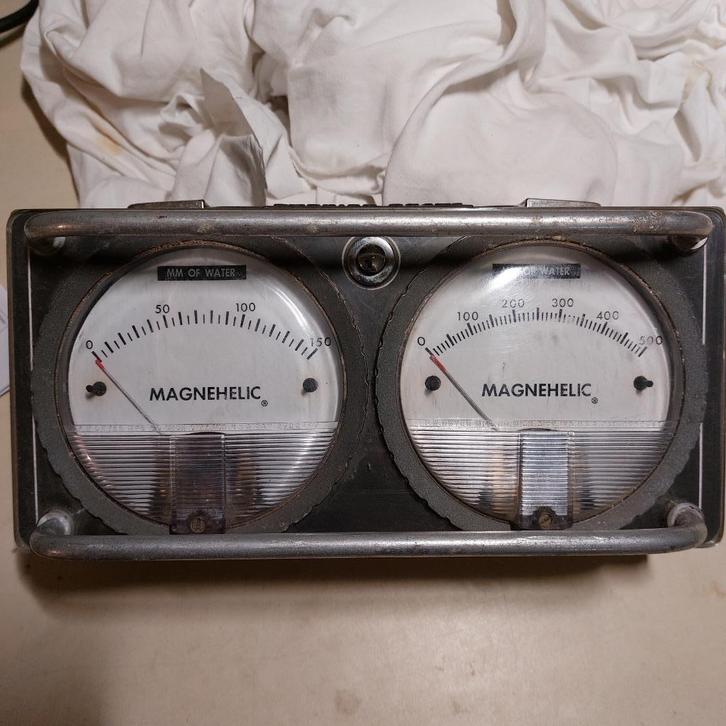 Differentieel manometers, Doe-het-zelf en Bouw, Ventilatie en Afzuiging, Gebruikt, Ventilator en Afzuiger, Ophalen