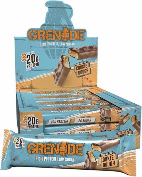 Grenade Koolhydraatarm hoog proteïne reep GRATIS LEVERING, Sport en Fitness, Gezondheidsproducten en Wellness, Nieuw, Overige typen