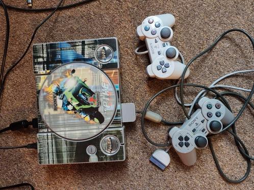 Playstation, Games en Spelcomputers, Spelcomputers | Sony PlayStation 1, Gebruikt, Met 2 controllers, Ophalen of Verzenden