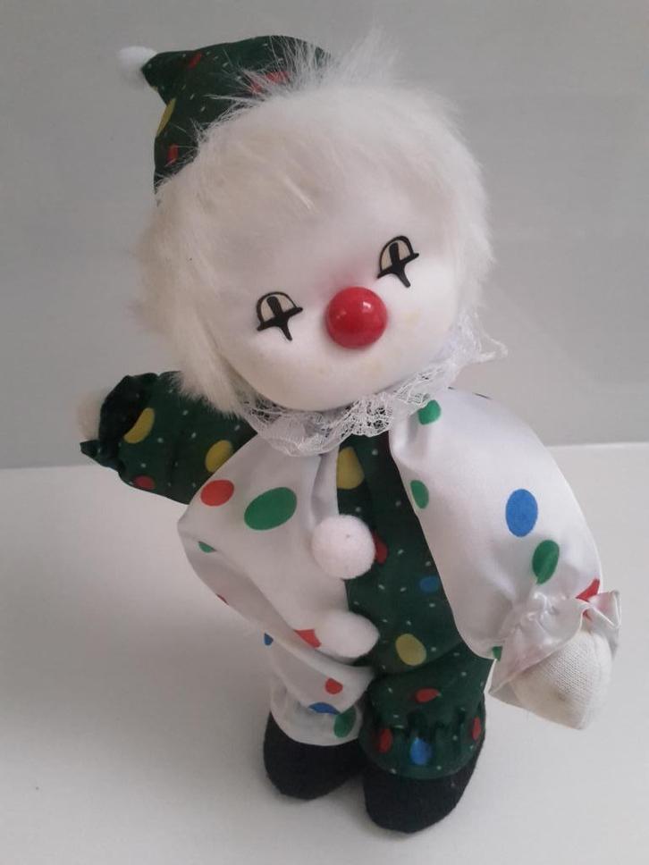 Vintage clown muziekdoos, “It’s a small world”, prima staat, Verzamelen, Speelgoed, Gebruikt, Ophalen of Verzenden