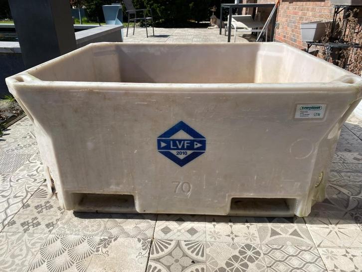 Bak container, Doe-het-zelf en Bouw, Kratten en Dozen, Gebruikt, Bak of Kist, 100 cm of meer, 50 cm of meer, 60 cm of meer, Ophalen