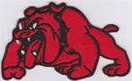 Bulldog stoffen opstrijk patch embleem #1, Collections, Collections Autre, Envoi, Neuf