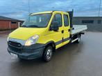 Iveco Daily 35C15 3.0D open laadbak 4m*2,1m, Auto's, Bestelwagens en Lichte vracht, Zwart, Iveco, Traction-control, 2770 kg