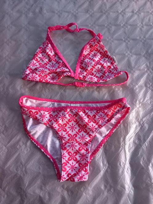 Roze bikini met patroon maat 134/140, zeer goede staat, Kinderen en Baby's, Kinderkleding | Maat 134, Zo goed als nieuw, Meisje