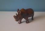 (GRATIS) neushoorn beeldje, Ophalen of Verzenden, Gebruikt, Wild dier, Beeldje of Figuurtje