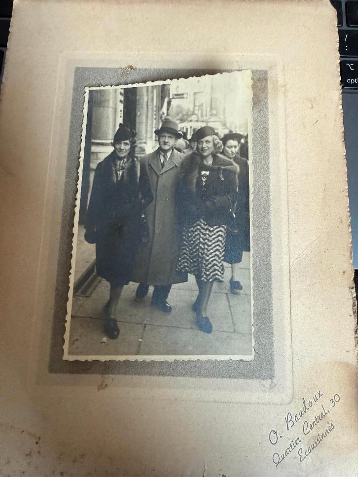 Ecaussinnes, Unieke ansichtkaart uit de jaren 30-40, Antiek en Kunst, Curiosa en Brocante, Verzenden