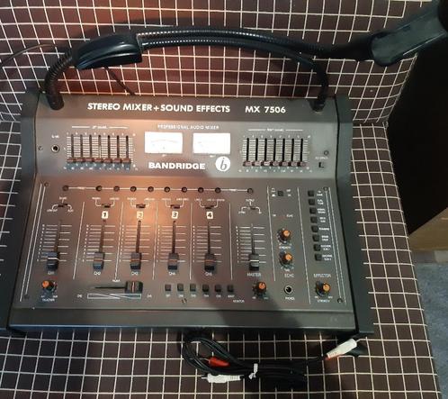 Table de mixage Brandidge MX7506, Musique & Instruments, DJ sets & Platines, Utilisé, DJ-Set, Autres marques, Enlèvement