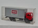 Mercedes LP814 bakwagen Avis Autoverhuur - Wiking 1/87, Verzenden, Zo goed als nieuw, Bus of Vrachtwagen, Wiking
