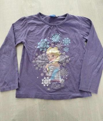 longsleeve Elsa Frozen maat 116 - 122 beschikbaar voor biedingen