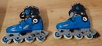 Blauwe skeelers/inlineskates Oxelo decathlon maat 32-34, Overige merken, Ophalen of Verzenden, Inline skates 4 wielen, Verstelbaar
