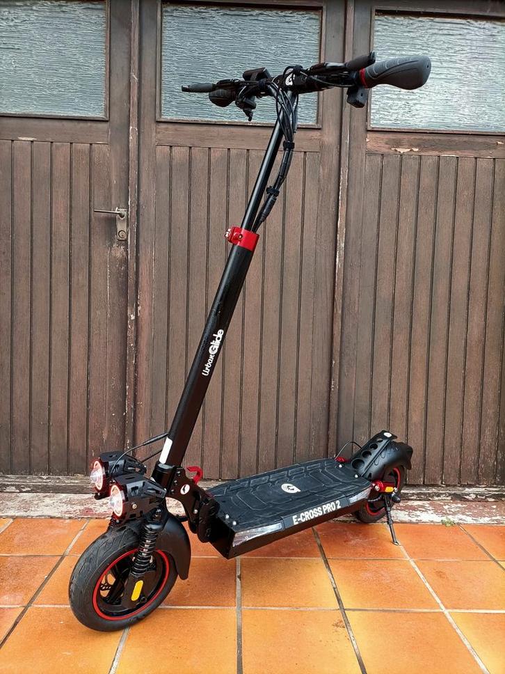 Trottinette UrbanGlide E-cross pro 2, Fietsen en Brommers, Steps, Zo goed als nieuw, Ophalen