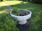 Grote bloembak of plantenbak, Tuin en Terras, Ophalen, Steen, Gebruikt, Rond
