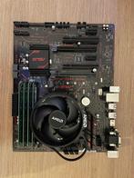 Asus Prime B350-plus moederbord, Computers en Software, Moederborden, DDR4, Ophalen of Verzenden, Zo goed als nieuw, Socket AM4