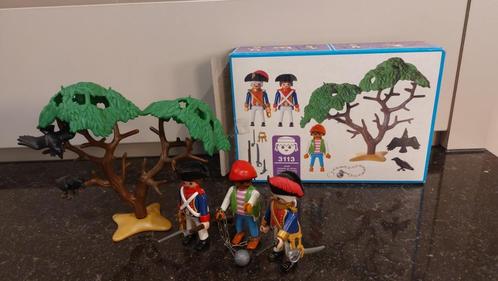 PLAYMOBIL - 2 Cosaren met gevangene - 3113 : OPEN, Kinderen en Baby's, Speelgoed | Playmobil, Zo goed als nieuw, Complete set