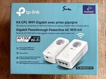 TP Link TL-WPA8635P Powerline Wifi Extender Kit beschikbaar voor biedingen