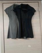 set van 2 T-shirts maat S, Kleding | Dames, Bodywarmers, Ophalen of Verzenden, Gedragen, Maat 36 (S)