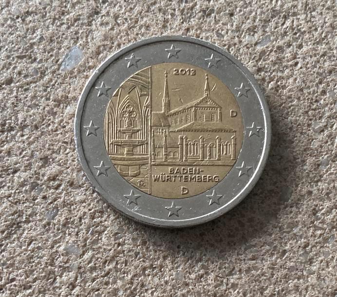 Duitse herdenkingsmunt van 2 euro uit 2013, Postzegels en Munten, Munten | Europa | Euromunten, 2 euro, Ophalen