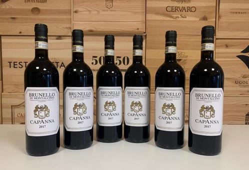 Vin Rouge Capanna -  Brunello di Montalcino, Collections, Vins, Neuf, Vin rouge, Italie, Enlèvement ou Envoi