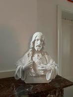 Hele mooie witte Jezus buste, Antiek en Kunst, Antiek | Religieuze voorwerpen, Ophalen