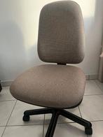 Bureaustoel op wieltjes, Ophalen, Beige, Bureaustoel