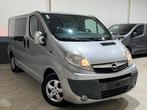 OPEL VIVARO 2.0CDTI AUTOMAAT DUBBELCABINE 6PL NAVI AIRCO FUL, 4 deurs, Stof, Zwart, Bedrijf