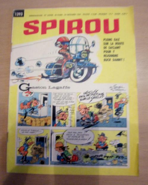 Lot de magazines Spirou, Verzamelen, Tijdschriften, Kranten en Knipsels, Tijdschrift, 1960 tot 1980, Ophalen of Verzenden