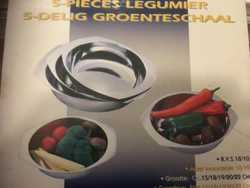 groenten schalen beschikbaar voor biedingen