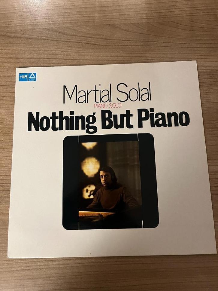 MARTIAL SOLAL - NOTHING BUT PIANO, Cd's en Dvd's, Vinyl | Jazz en Blues, Gebruikt, Jazz, 1960 tot 1980, Verzenden