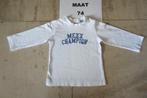 Shirt uni merk Mexx maat 74 Fotonr 3750, Kinderen en Baby's, Babykleding | Maat 74, Mexx, Gebruikt, Jongetje of Meisje, Ophalen of Verzenden