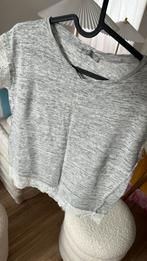 Top haut zara gris dentelle blanche S, Kleding | Dames, Topjes, Zo goed als nieuw