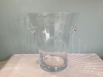 Champagnekoeler in glas. 049/CE.  beschikbaar voor biedingen