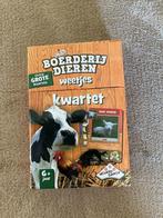 Kwartet 'Boerderijdieren' Leeftijd 6+, Verzamelen, Speelkaarten, Jokers en Kwartetten, Ophalen of Verzenden, Zo goed als nieuw