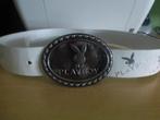 Playboy witte riem, Kleding | Dames, Riemen en Ceinturen, Ophalen of Verzenden, Wit, Heupriem